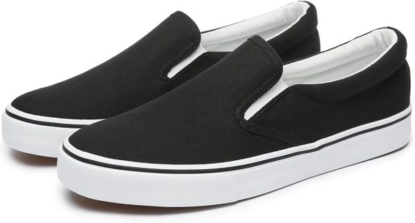 Mens Slip on Sneakers Loafers Shoes